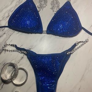 NPC Blue angel competition bikini